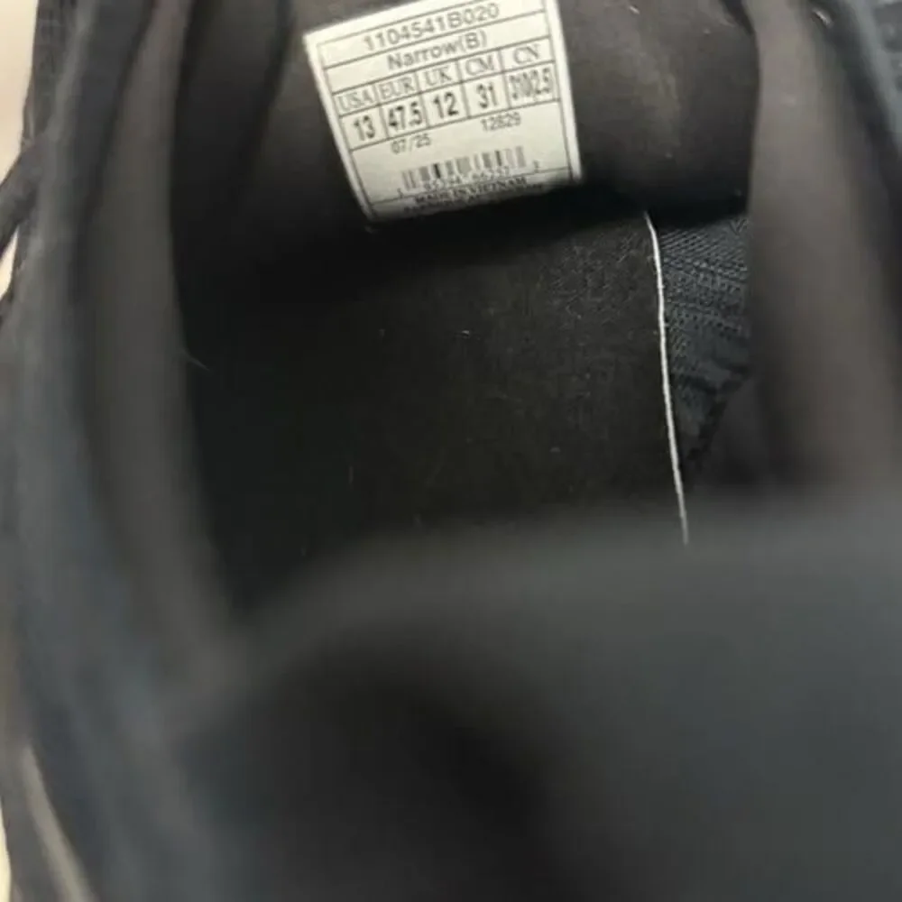Brooks Ghost 16 Triple Black Running Shoes Men's Size 13 Narrow (B)